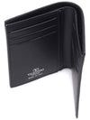 VLTN Print Flap Leather Half Wallet Black - VALENTINO - BALAAN 7