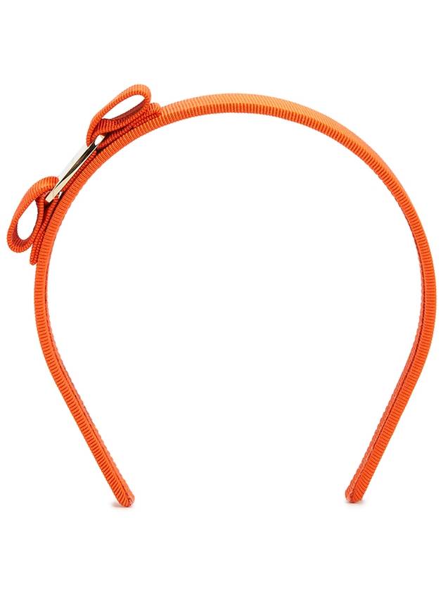 Vara Bow Hairband Orange - SALVATORE FERRAGAMO - BALAAN 3