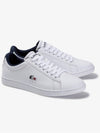 Carnaby Evo Tricolor Low Top Sneakers White - LACOSTE - BALAAN 3