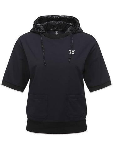 WOMEN WOVEN HYBRID SHORT HOODIEBK - ANEWGOLF - BALAAN 1