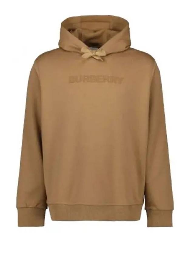 Logo Print Ansdell Hoodie Beige - BURBERRY - BALAAN 2