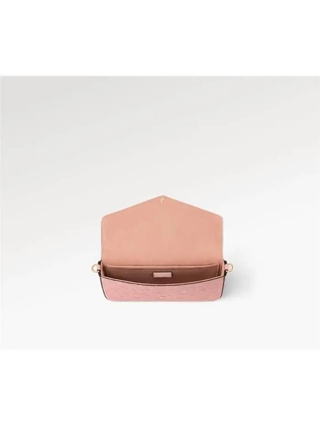 Pochette Felicie Monogram Shoulder Bag Rose - LOUIS VUITTON - BALAAN 4