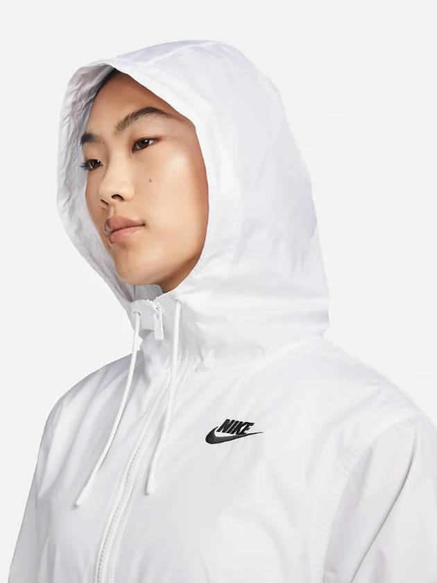 Women's Essentials Repel Woven Windbreaker White - NIKE - BALAAN 4