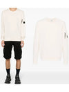 Light Fleece Sweatshirt Beige - CP COMPANY - BALAAN 2