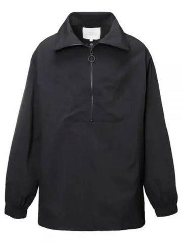 OUTERWEAR HALF ZIP JACKET BLACK 991 half zip jacket - STUDIO NICHOLSON - BALAAN 1