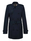 Men s Britain Trench Coat Navy - BURBERRY - BALAAN 2