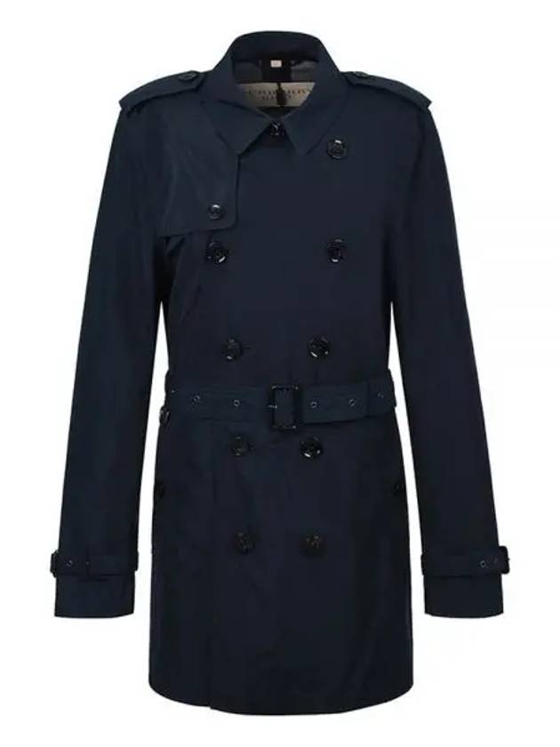 Men s Britain Trench Coat Navy - BURBERRY - BALAAN 2