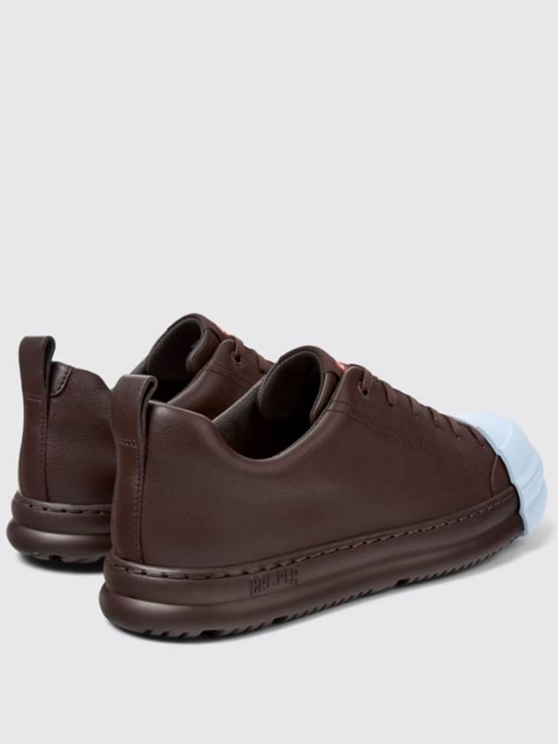 Junction Runner Leather Low Top Sneakers Burgundy - CAMPER - BALAAN 4