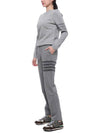 4 Bar Sweat Track Pants Grey - THOM BROWNE - BALAAN 5