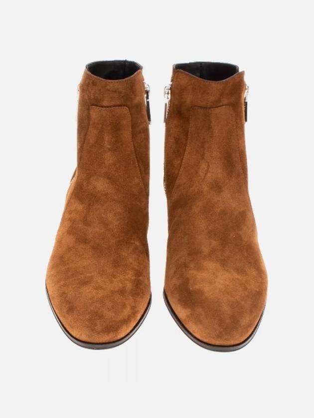EU43 280 size leather men's ankle boots shoes - BALMAIN - BALAAN 5