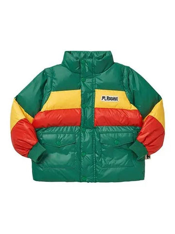 2371010375 Zipper sleeve puffer junior padding - MINI RODINI - BALAAN 1