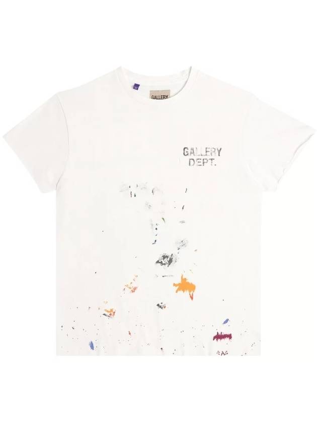 Boardwalk Short Sleeve T-shirt White - GALLERY DEPT. - BALAAN 2