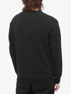 Dressed Fox Patch Classic Sweatshirt Black - MAISON KITSUNE - BALAAN 5