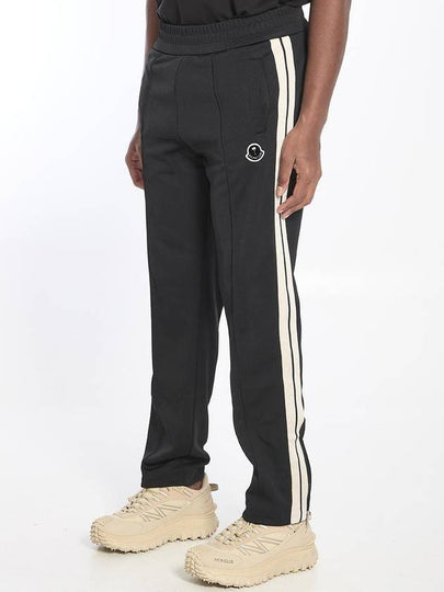 Acetate Black Sweatpants - MONCLER - BALAAN 2