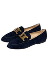 Women's Kate Suede Loafers Blue - TOD'S - BALAAN 2