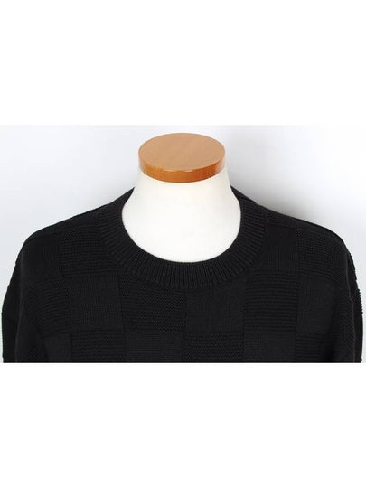 Damier crew neck knit XXL - LOUIS VUITTON - BALAAN 2