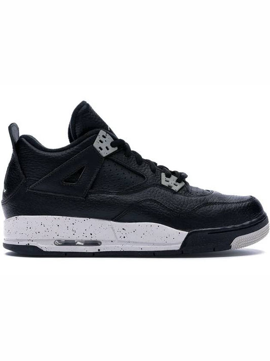 Jordan 4 Retro Low Top Sneakers Oreo - NIKE - BALAAN 1