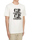 30/1 Jersey Graphic Short Sleeve T-Shirt White - CP COMPANY - BALAAN 5