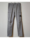 10 year old size gray double zipper pocket cargo pants 771631014 - STONE ISLAND - BALAAN 2