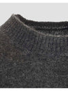 Signature Stitch Crew Neck Wool Alpaca Knit Top Grey - MAISON MARGIELA - BALAAN 3