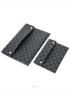 Damier Graphite Alpha Triple Pouch Clutch N60255 - LOUIS VUITTON - BALAAN 10