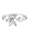 Women's Sparkling Herbarium Cluster Ring White - PANDORA - BALAAN 1