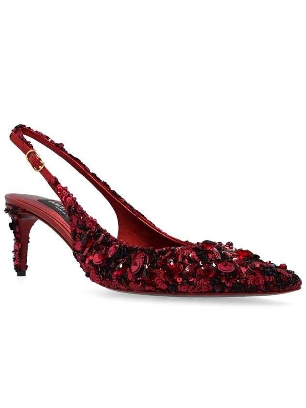 Dolce & Gabbana High Heels, Women's, Burgundy - DOLCE&GABBANA - BALAAN 4