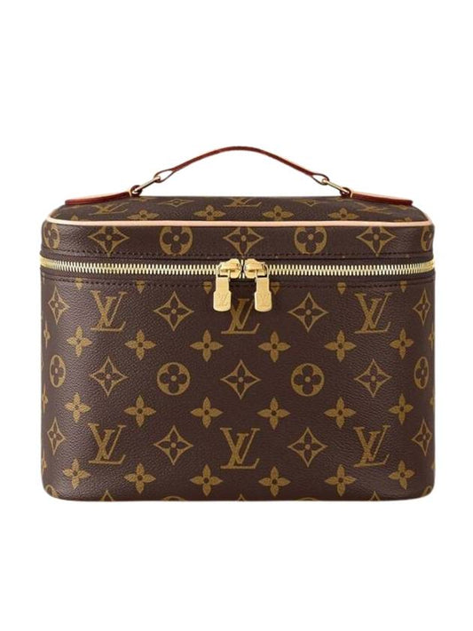 Nice BB Monogram Canvas Pouch Bag Brown - LOUIS VUITTON - BALAAN 1