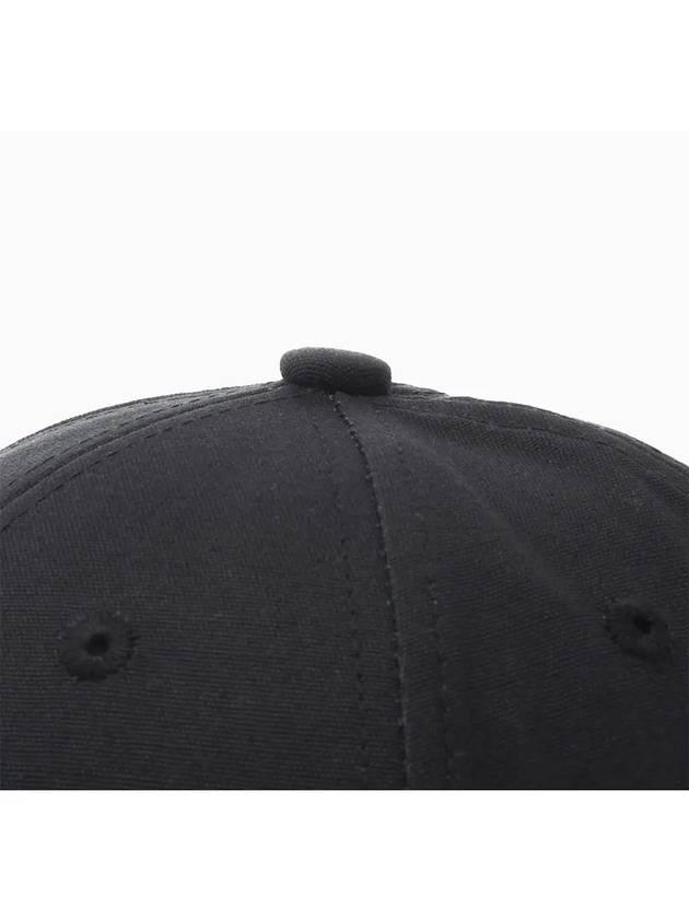 6 Panel Ball Cap Black - STONE ISLAND - BALAAN 6