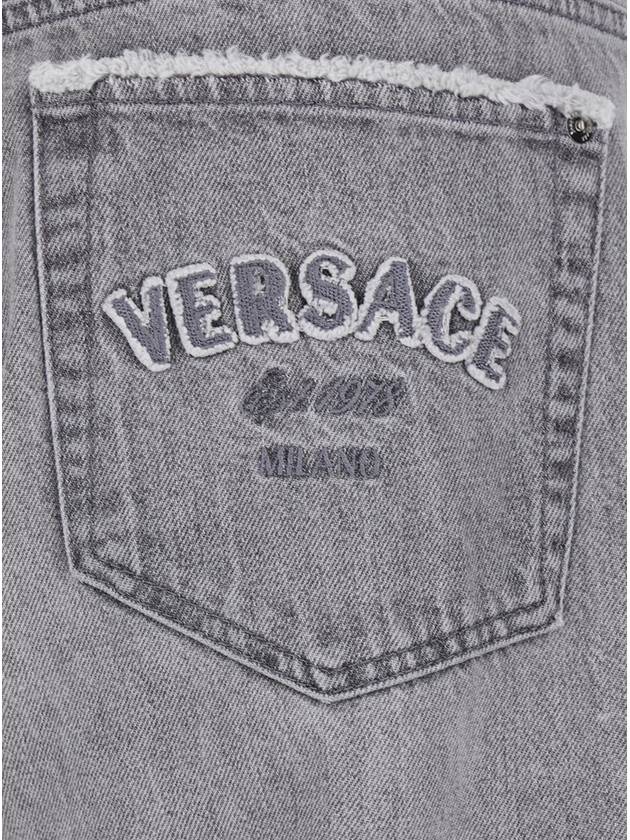 Denim Grigio Slavato - VERSACE - BALAAN 2