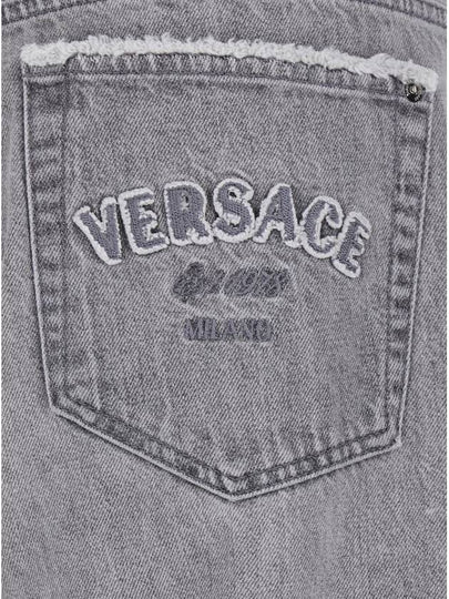 Denim Grigio Slavato - VERSACE - BALAAN 2