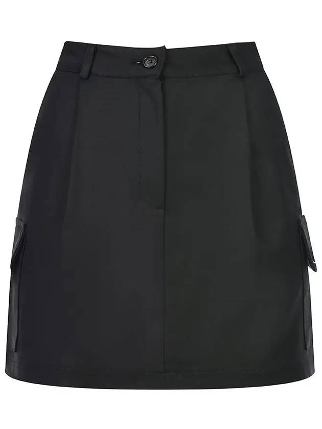 Side Pocket Miniskirt MW3WS681 - P_LABEL - BALAAN 3