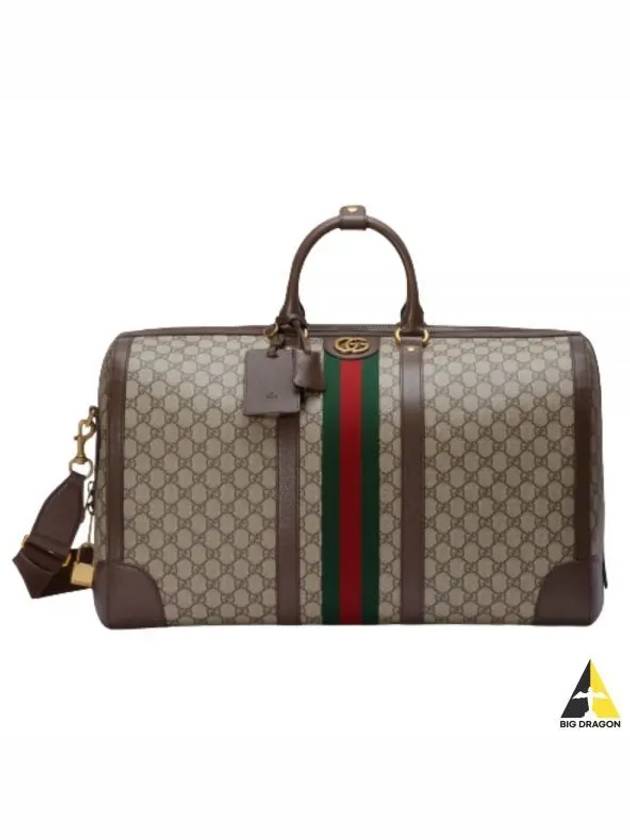 GG Savoy Large Duffel Bag Beige Brown - GUCCI - BALAAN 2