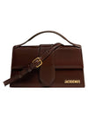 Le Grand Bambino Flap Cross Bag Brown - JACQUEMUS - BALAAN 1