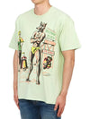 Men s Short Sleeve T Shirt HOLLYWOOD ESW LIME M - WILD DONKEY - BALAAN 2