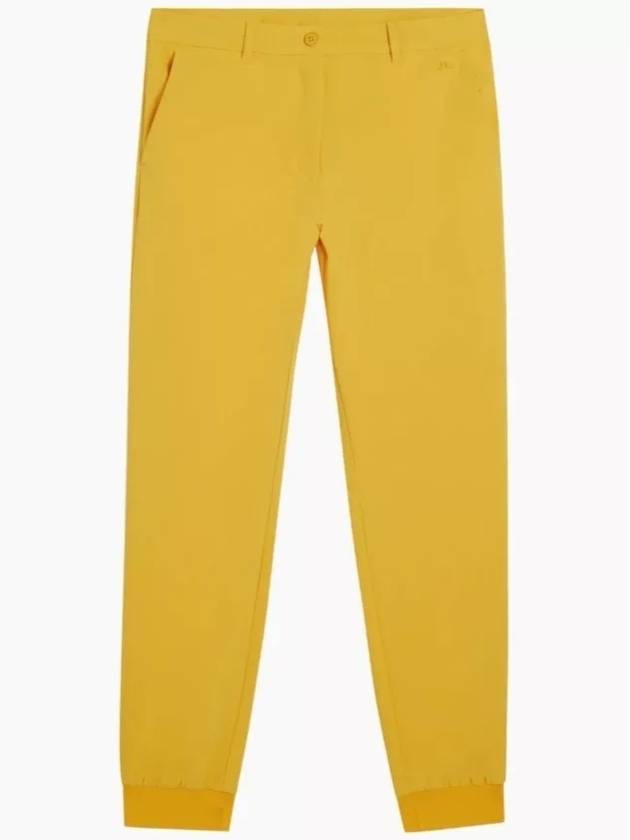 JLINDEBERG Elenya Jogger Pants Golf Pants Yellow - J.LINDEBERG - BALAAN 2