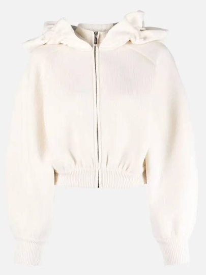 La Maille Crinoline Hooded Knit Top Off White - JACQUEMUS - BALAAN 2