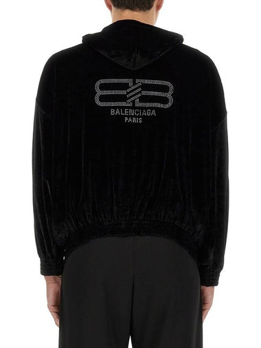 23 fw velvet sweatshirt 751014TOVO31000 B0040440930 - BALENCIAGA - BALAAN 1