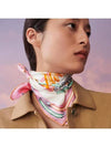 Chevaloscope Neon 45 Scarf Pink - HERMES - BALAAN 4