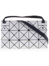 Baobao Lucent Matte Cross Bag Light Gray - ISSEY MIYAKE - BALAAN 4