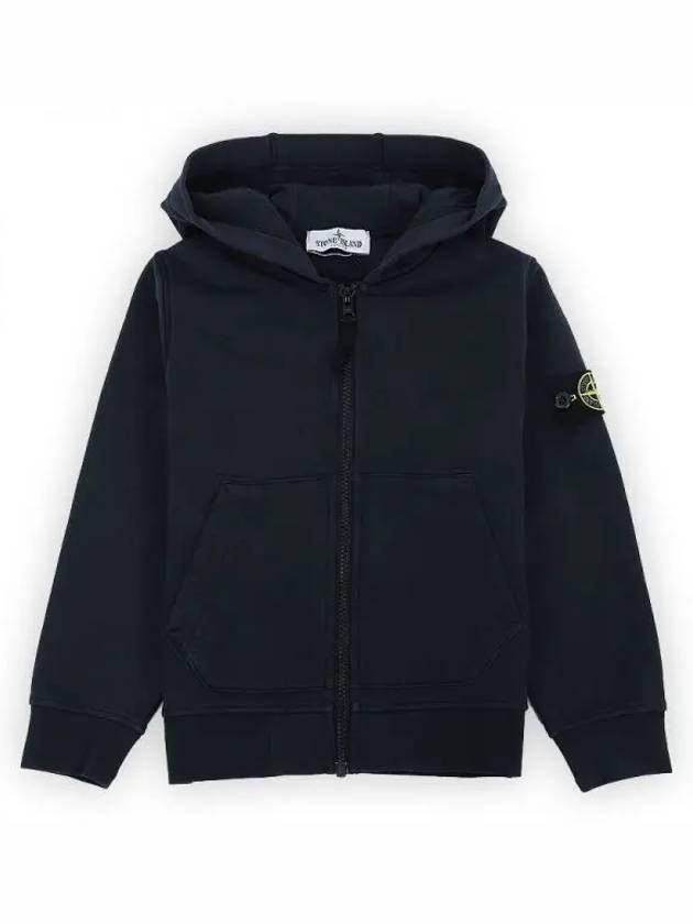 Kids Wappen Patch Hooded Jacket Navy - STONE ISLAND - BALAAN 2