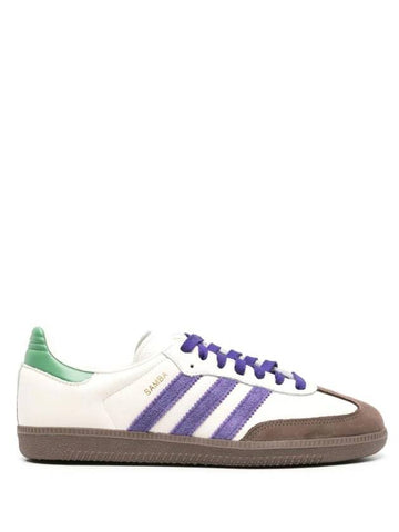 Samba OG Low Top Sneakers Purple White - ADIDAS - BALAAN 1