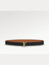 LV Initial 30mm Reversible Double Sided Belt Black Brown Gold Buckle - LOUIS VUITTON - BALAAN 4