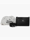 Penny Logo Zipper Cross Bag Black - VIVIENNE WESTWOOD - BALAAN 4