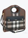 Mini Pocket Tote Bag Brown - BURBERRY - BALAAN 2