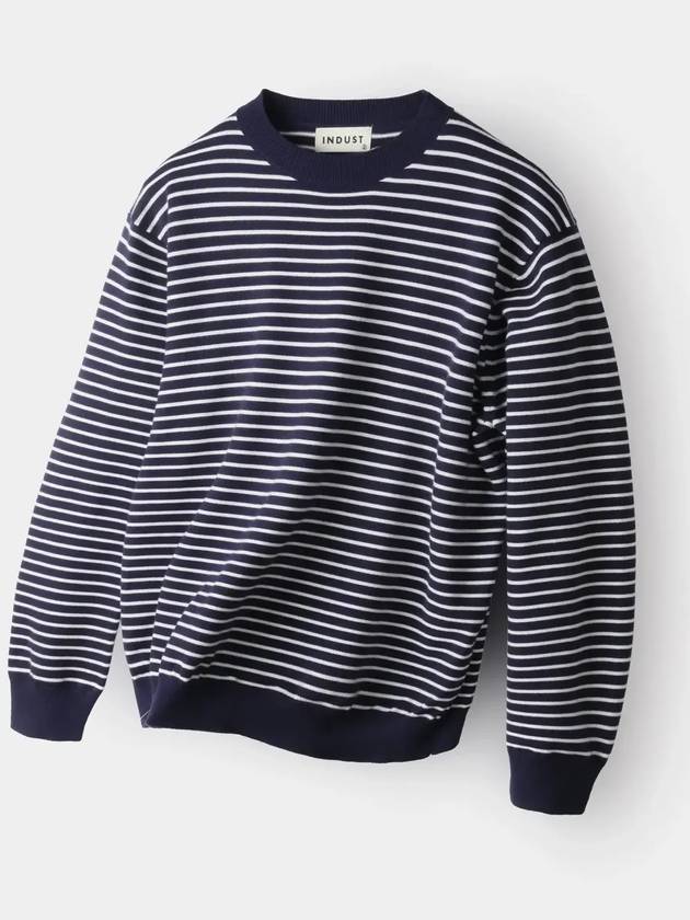 Cruise dangara striped knit navy - INDUST - BALAAN 8