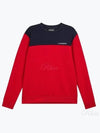 Men's Jeff JEFF Long Sleeve T-Shirt Red - J.LINDEBERG - BALAAN 2