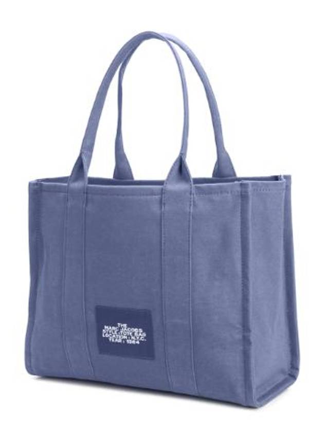 Signature Logo Tote Bag Blue - MARC JACOBS - BALAAN 4