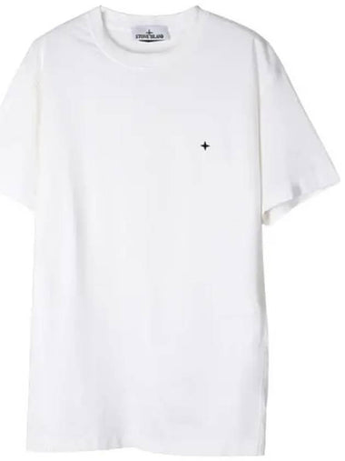 Stellina embroidered T shirt - STONE ISLAND - BALAAN 1