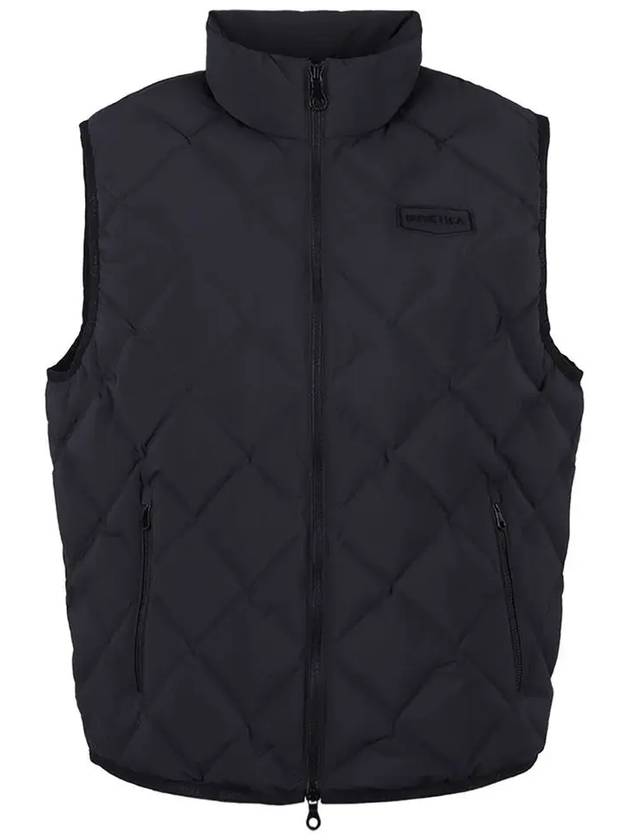 Logo Padded Vest Black - DUVETICA - BALAAN 2